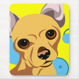 Alfombrilla De Ratón Perro Chihuahua Lindo