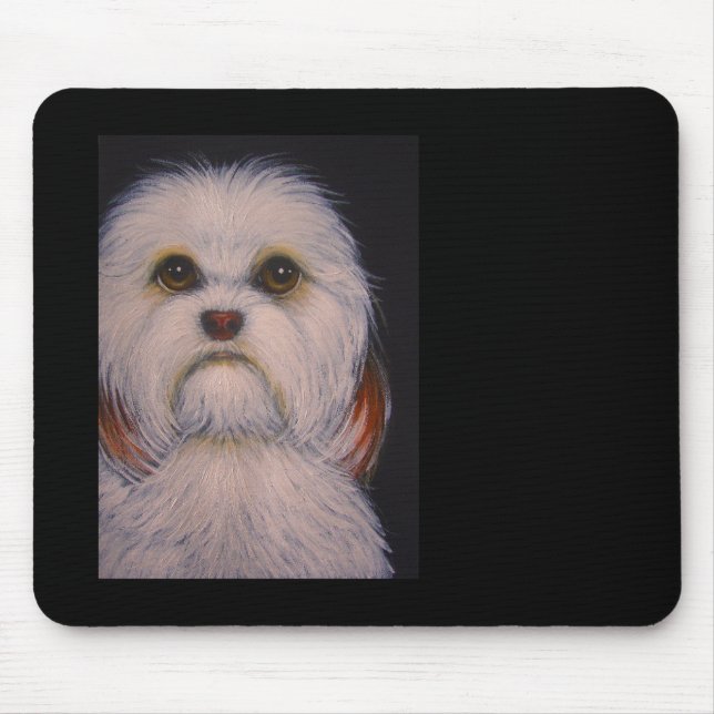 Alfombrilla De Ratón PERRO CUTOMIZE Mousepad de HAVANESE (Frente)