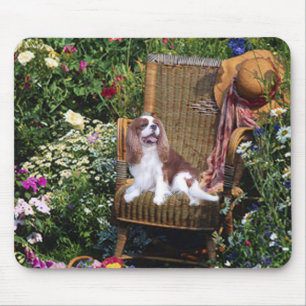 Alfombrilla De Ratón Perro de aguas de rey Charles arrogante Mousepad