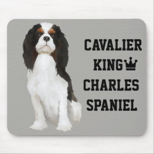 Alfombrilla De Ratón Perro de aguas de rey Charles arrogante Mousepad