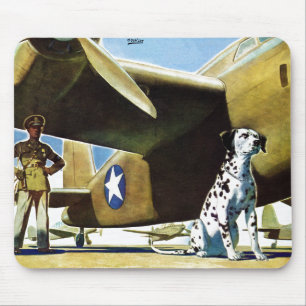 Alfombrilla De Ratón Perro de ejército