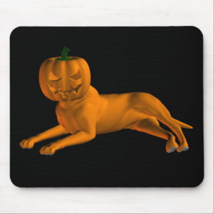 Alfombrilla De Ratón Perro de Halloween