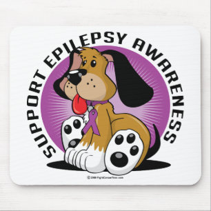 Alfombrilla De Ratón Perro de la epilepsia