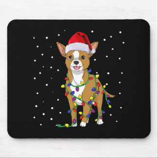 Alfombrilla De Ratón Perro de los Navidades de Chihuahua
