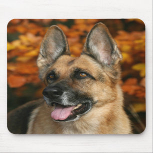 Alfombrilla De Ratón Perro de pastor alemán Mousepad