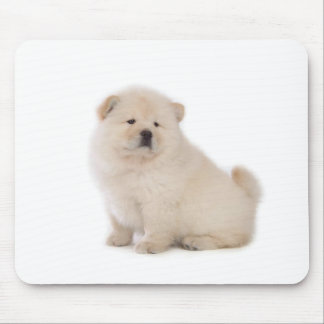 Alfombrilla De Ratón perro de perrito blanco lindo del perrito del