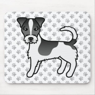 Alfombrilla De Ratón Perro de raza Jack Russell Terrier de pelaje ásper