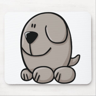 Alfombrilla De Ratón Perro del dibujo animado