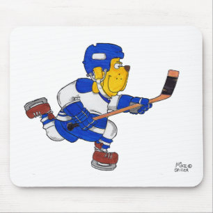 ALFOMBRILLA DE RATÓN PERRO DEL HOCKEY