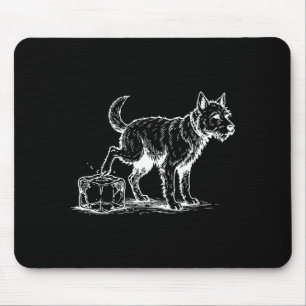 Alfombrilla De Ratón Perro divertido anti hielo
