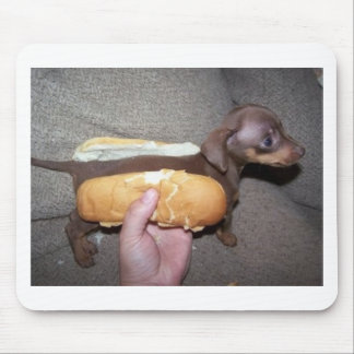 Alfombrilla De Ratón Perro en un bollo