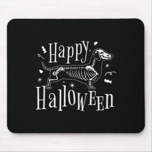 Alfombrilla De Ratón Perro Feliz Halloween - Camiseta Divertida de Hall