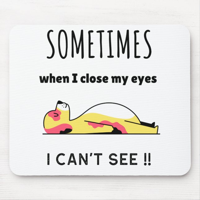 Alfombrilla De Ratón Perro gracioso (Frente)