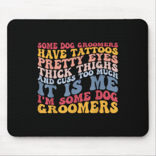 Alfombrilla De Ratón Perro Groomers Tattoos Ojos Lágrimas