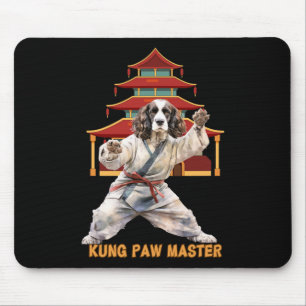 Alfombrilla De Ratón Perro Karate Artes Marciales English Springer Span