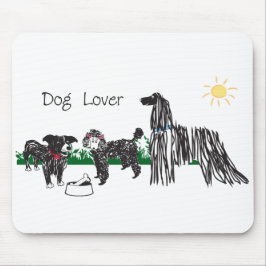 Alfombrilla De Ratón Perro Lover Mousepad