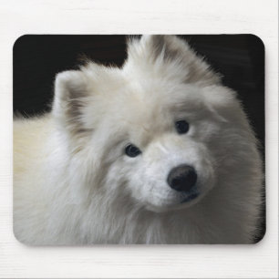 Alfombrilla De Ratón Perro Mousepad del samoyedo