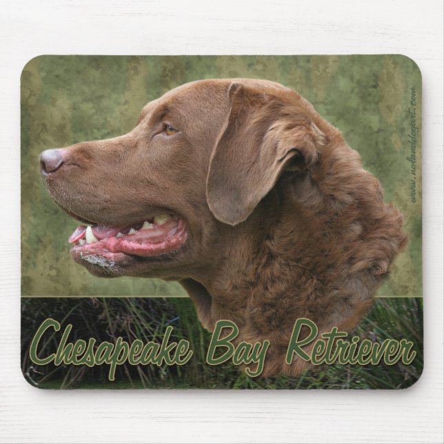 Alfombrilla De Ratón Perro perdiguero de bahía de Chesapeake Mousepad (Frente)