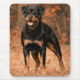 Alfombrilla De Ratón Perro porcino Rottweiler