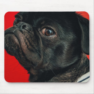 Alfombrilla De Ratón perro rojo