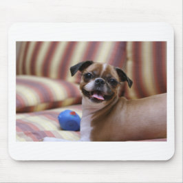 Alfombrilla De Ratón Perro supercutto con su bola favorita