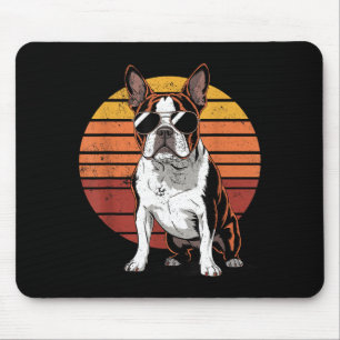 Alfombrilla De Ratón Perro terrier boston orgulloso genial hombres muje