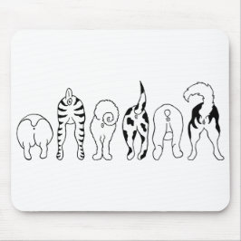 Alfombrilla De Ratón Perro trasero - Almohadilla del ratón