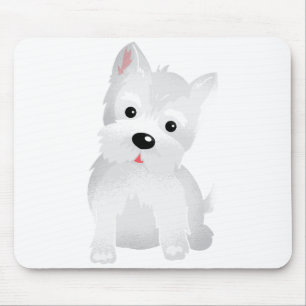 Alfombrilla De Ratón Perro Westie