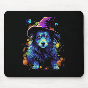 Alfombrilla De Ratón Perros de Halloween Westi Paseando Mascotas de Hal
