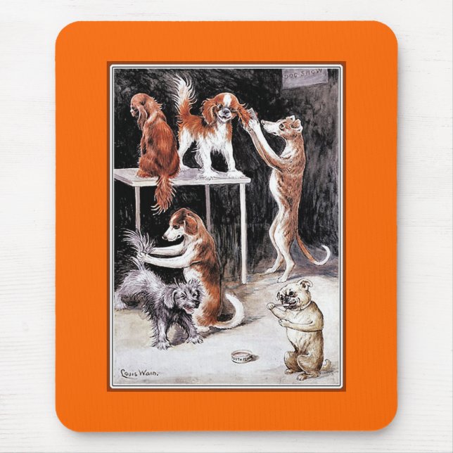 Alfombrilla De Ratón Perros Grooming (Frente)