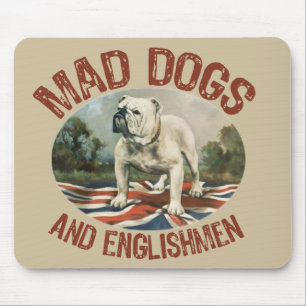 Alfombrilla De Ratón Perros y ingleses enojados