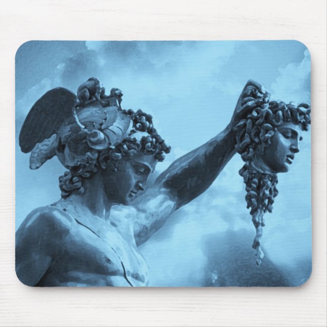 Alfombrilla De Ratón Perseus contra medusa (Frente)
