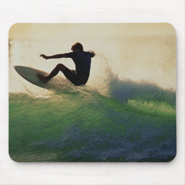 Alfombrilla De Ratón Persona que practica surf (Frente)