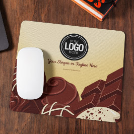 Alfombrilla De Ratón Personalice el Mousepad de negocios de chocolate m