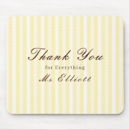 Alfombrilla De Ratón Personalised Thank You Teacher Mouse Pad Buttercup