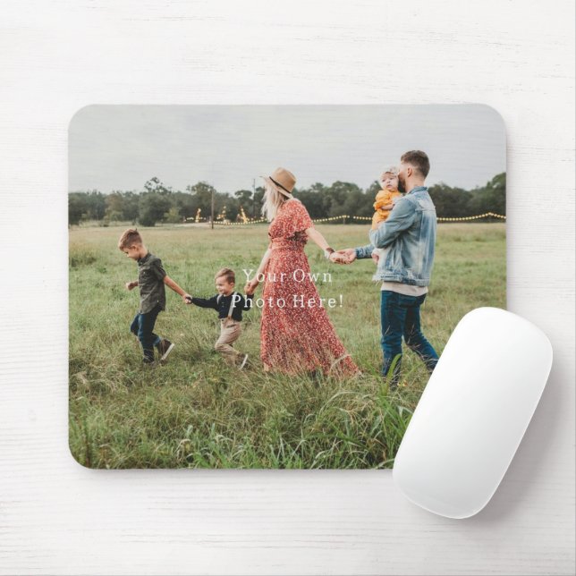 Alfombrilla De Ratón Personalised Your Own Photo Mouse Pad. (Con ratón)