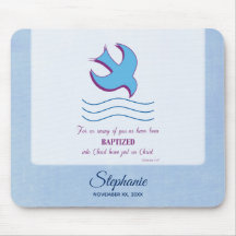 Personaliza, Paloma del Bautismo de Adulto en Azul