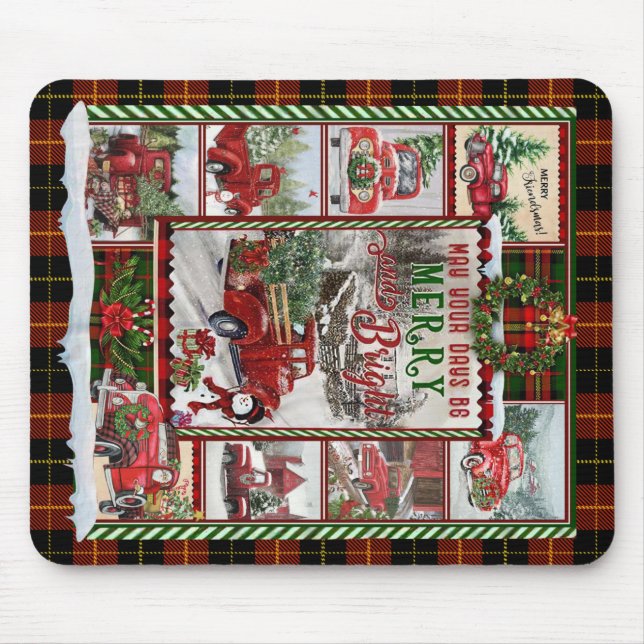 Alfombrilla De Ratón Personaliza Tu Día Feliz Y Brillante, Navidades (Frente)