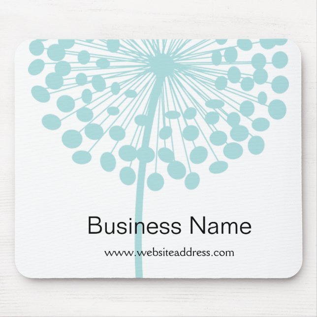 Alfombrilla De Ratón Personalizable azul Mousepad del diente de león (Frente)