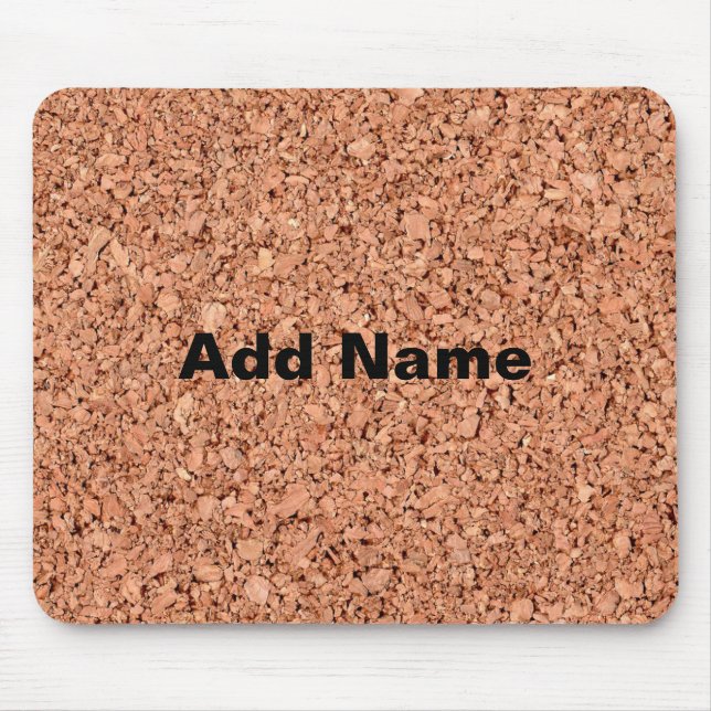 Alfombrilla De Ratón Personalizable Cork Board (Frente)