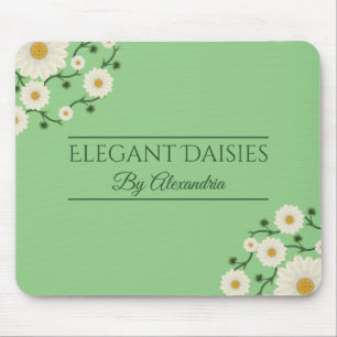 Alfombrilla De Ratón Personalizable Floral Daisy Event Planner