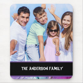 Alfombrilla De Ratón Personalizable fotográfico familiar moderno
