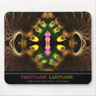 Alfombrilla De Ratón Personalizable Fractal Geisha Mousepad