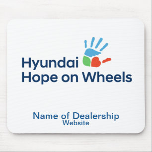 Alfombrilla de ratón personalizable Hyundai Hope O