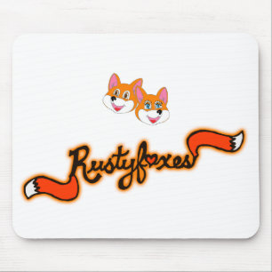 Alfombrilla De Ratón Personalizable Mousepad del color de Rustyfoxes