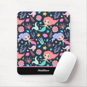 Alfombrilla De Ratón Personalizable Temático De La Sirena