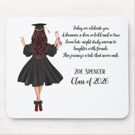 Alfombrilla de ratón personalizada de graduación