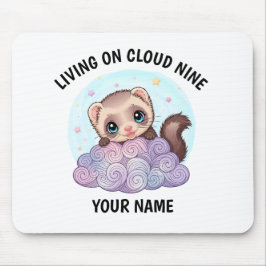 Alfombrilla de ratón personalizada de hurón adorab