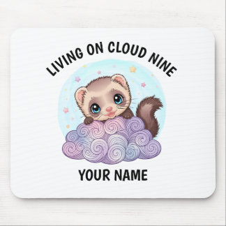 Alfombrilla de ratón personalizada de hurón adorab