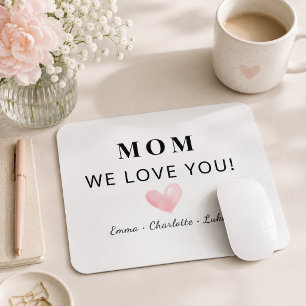 Alfombrilla de ratón personalizada de moda Mamá Te